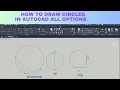 Autocad circle command Circle command - AutoCAD 2024