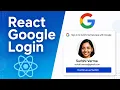 React Google Login Tutorial How to Integrate Google OAuth 2 0 Authentication in React JS