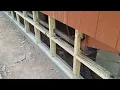 mobile home skirting framing casa Mobil faldon