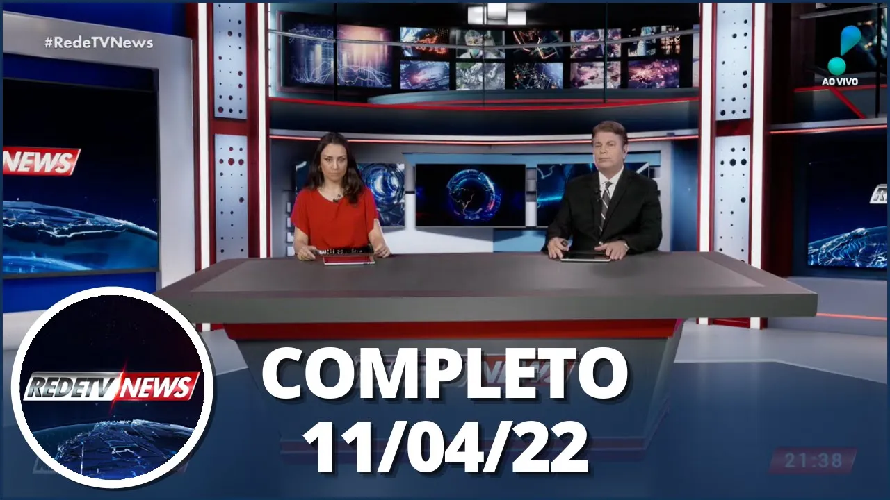 RedeTV News (11/04/22) | Completo