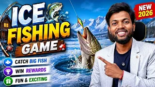 Ice Fishing Game 🎣 | Catch Big Fish & Win Rewards | Ice Fishing Gameplay 2026