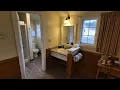 lake yellowstone hotel cabin room tour