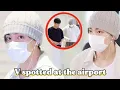 Download Lagu 18 minutes ago‼️ Taehyung Spotted at the Airport, Ready to Return to Korea