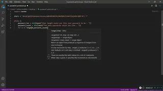 Python tutorial How to create a random password generator using python for beginners 720p