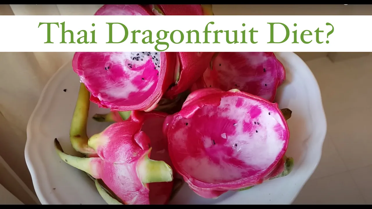 Thai Dragonfruit Breakfast to LOSE WEIGHT