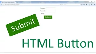 HTML Submit Button Tutorial using input type image