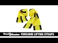 HAUL-MASTER Forearm Lifting Straps