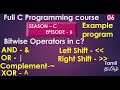 6 what is bitwise operator in c programming how to use bitwise operator in c code ai tamil