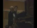 Sviatoslav Richter and the Borodin Quartet play Dvorak Quintet No.2 A Major Op.81