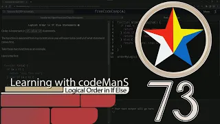 JavaScript Basic 73 Logical Order in If Else Statements FreeCodeCamp