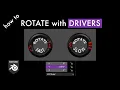 Blender - Rotate Control 3d Animations with DRIVERS