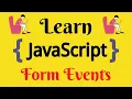 JavaScript Lecture - 31 Form Events