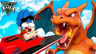 GTA 5: ¡La BATALLA FINAL de CHARIZARD en GTA V! 😱🚗 POKÉMON