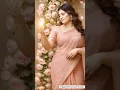 Download Lagu The Peach Saree Look That Broke the Internet 💖 | Trending Short”#shorts