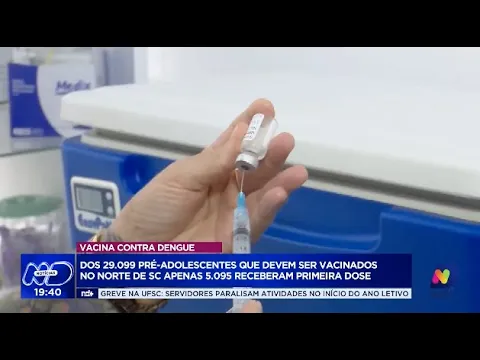 Baixa adesão à vacina contra dengue no Norte de SC preocupa autoridades de saúde
