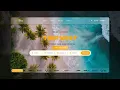 Create a Stunning Travel Website Landing Page HTML CSS JavaScript Tutorial
