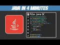 Java in 4 Minutes