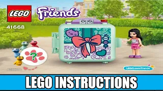 LEGO Instructions | Friends | 41668 | Emma’s Fashion Cube