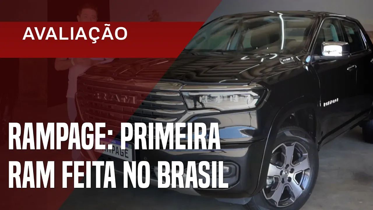 Andamos na Ram Rampage, que promete incomodar a Toyota Hilux