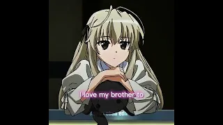 I Love My Brother Too Sisterleveling Jjk Overflow Yosuganosora Ds Animeshorts 