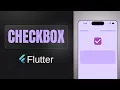 CheckBox widget Flutter