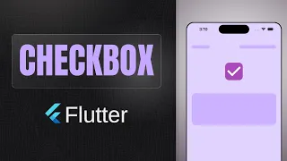 CheckBox widget Flutter