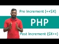 PHP Pre Increment Post Increment Sinhala