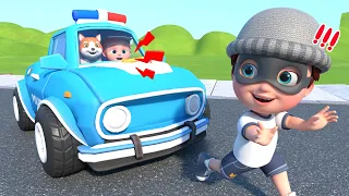 Wee-Woo! Police Car to the Rescue! | Police Officer Song + More Kids Songs & Nursery Rhymes