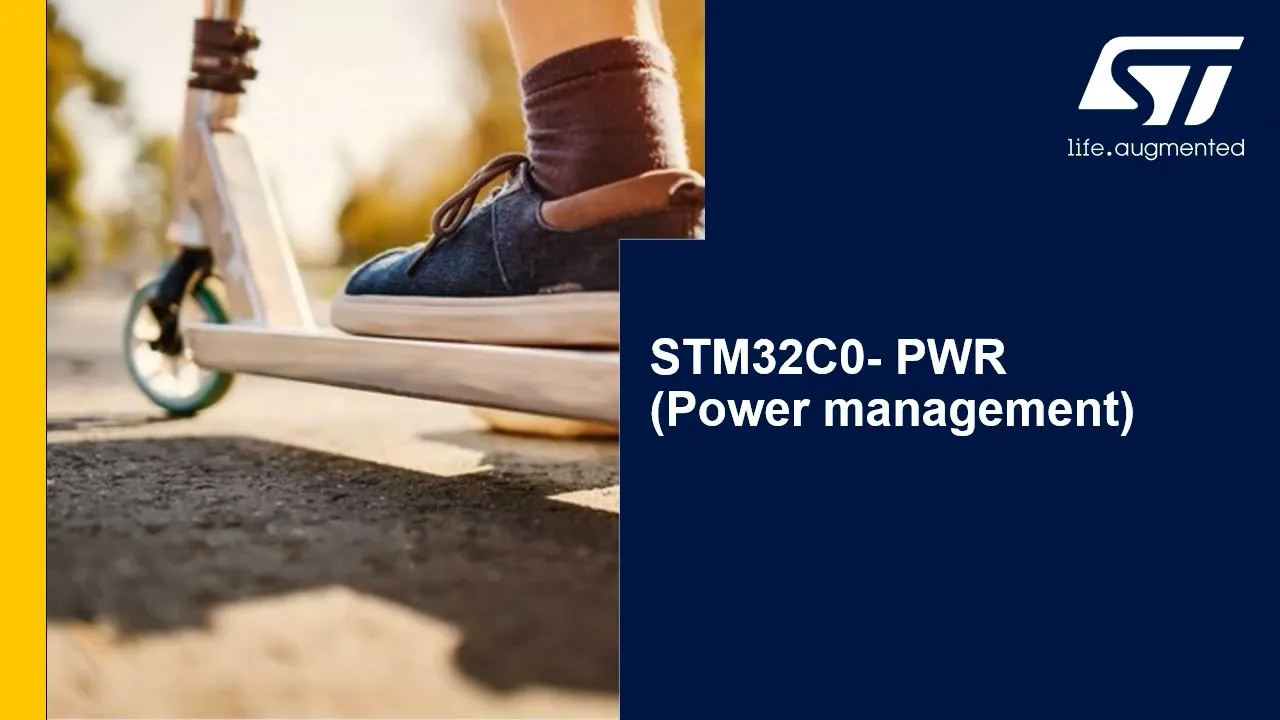 STM32C0 OLT - 6. System Power Controller