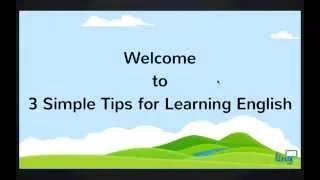 3 Simple Tips for Learning English (Webinar)