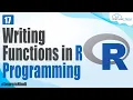 How to Write Functions in R Programming In Hindi R Programming Tutorial for Beginners