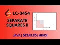 Separate Squares II Leetcode 3454 Java - Hindi