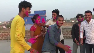neha singh new comedy holi video dewer ne kiya bhabhi ko lal dehati holi