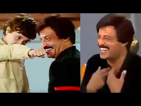 فيديو سمير غانم مش قادر يكمل المشهد من كتر الضحك على المسرح بسبب عيل لمض صريخ ضحك 😂😂 ضربني بوشه فى ايدي 🤣🤣