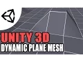 How to create a Plane Quad Mesh through Code C - Unity 3d