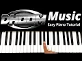 Dhoom Music - Easy Piano Tutorial