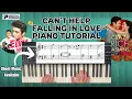 Download Lagu Can't Help Falling In Love | Easy Piano Tutorial | Key of C Major | PDF Sheet Music Download