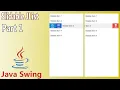 Java Slidable - Custom Jlist Part 1