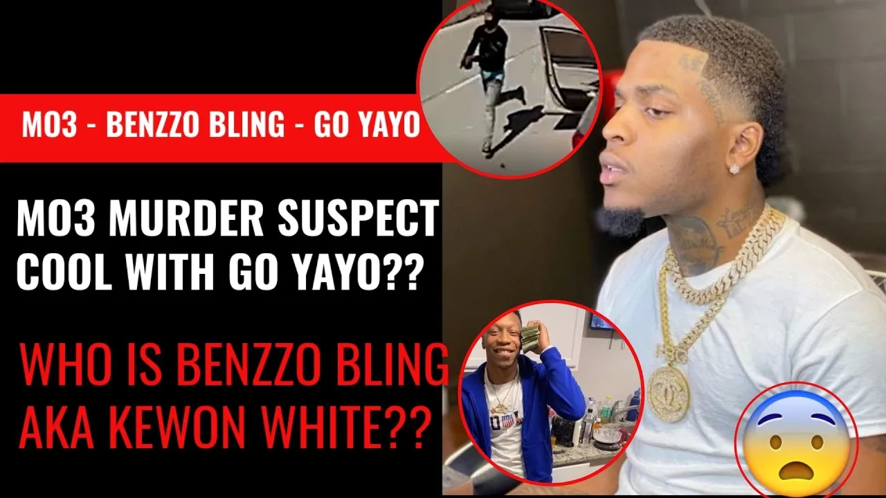 Who is Mo3 Murder Suspect Kewon White aka Banzzo Bling? An Aspiring Rapper & Go Yayo Affiliate!!!