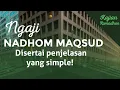 Part 01 NADHOM MAQSUD |Ilmu Shorof (Bait 01-21)
