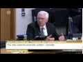Deputy Sean Kenny discussing the Eircode postal system at the Oireachtas Communications Committee