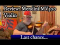 Review Mendini 300 Violin