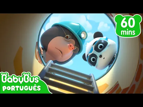 Download MP3 Kiki e a Toupeira | 1 HORA com Super Panda | Desenhos Animados e Músicas Infantis | BabyBus