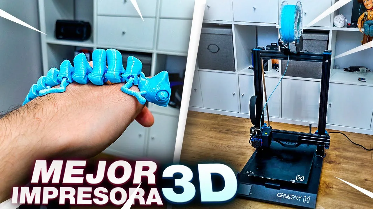 Esta es LA MEJOR IMPRESORA 3D que HE TENIDO,  Artillery Sidewinder X1