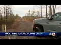 3 hurt in medical helicopter crash in New Hanover County