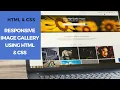 Responsive Image Gallery with Nice Hover Effect using Html Css
