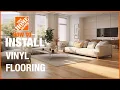 How-To Workshops How to Install Vinyl Flooring The Home Depot