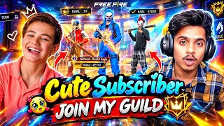 Ultimate Guild Test Prank On BIG YOUTUBER  🤯 Yeh क्या होगया || 1 VS 4 👿 GARENA FREE FIRE
