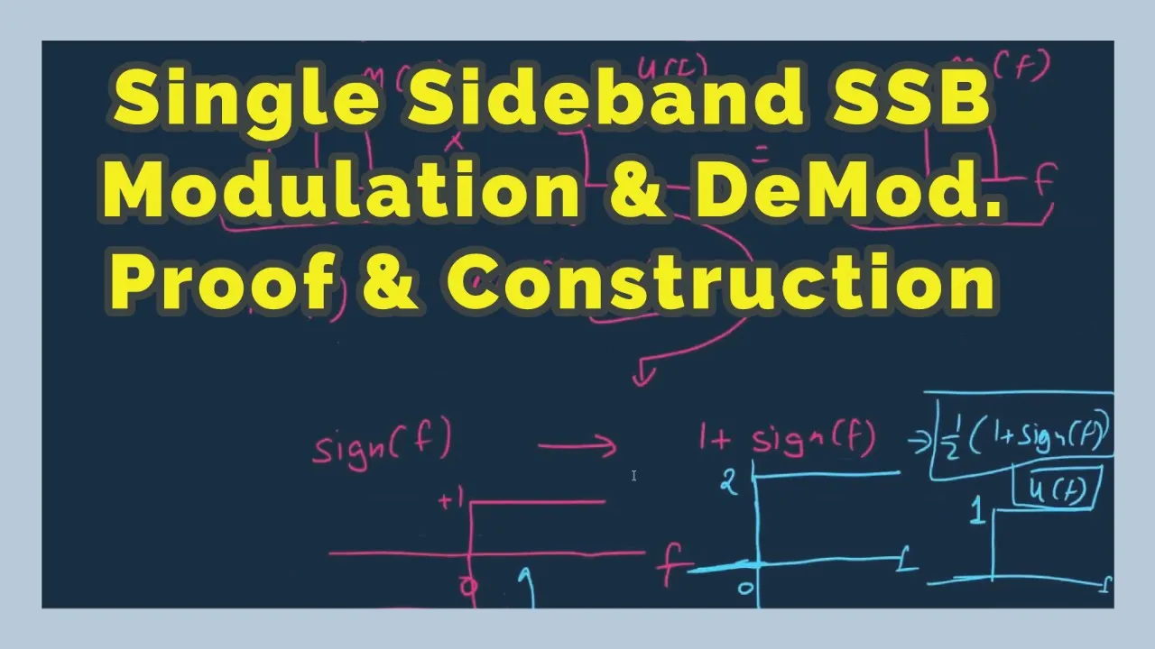 Single Sideband Modulation and SSB Demodulation | AM 2.7