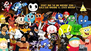 Bendy And The Ink Machine Song Build Our Machine A I Cover Mashup 